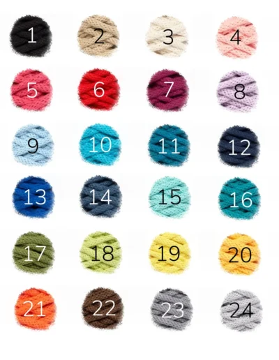 Cache-pot plante choix des couleurs